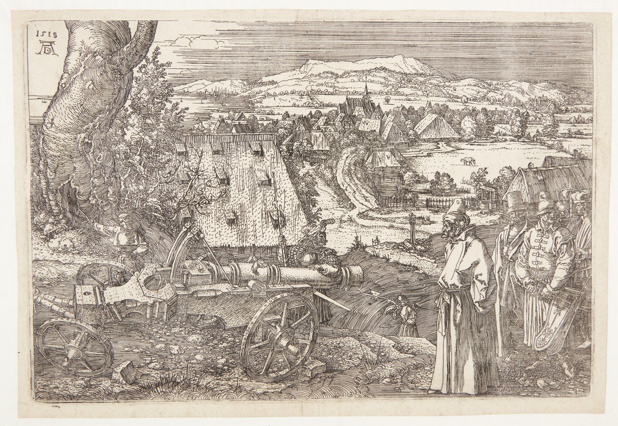 Paysage avec canon - Albrecht Dürer