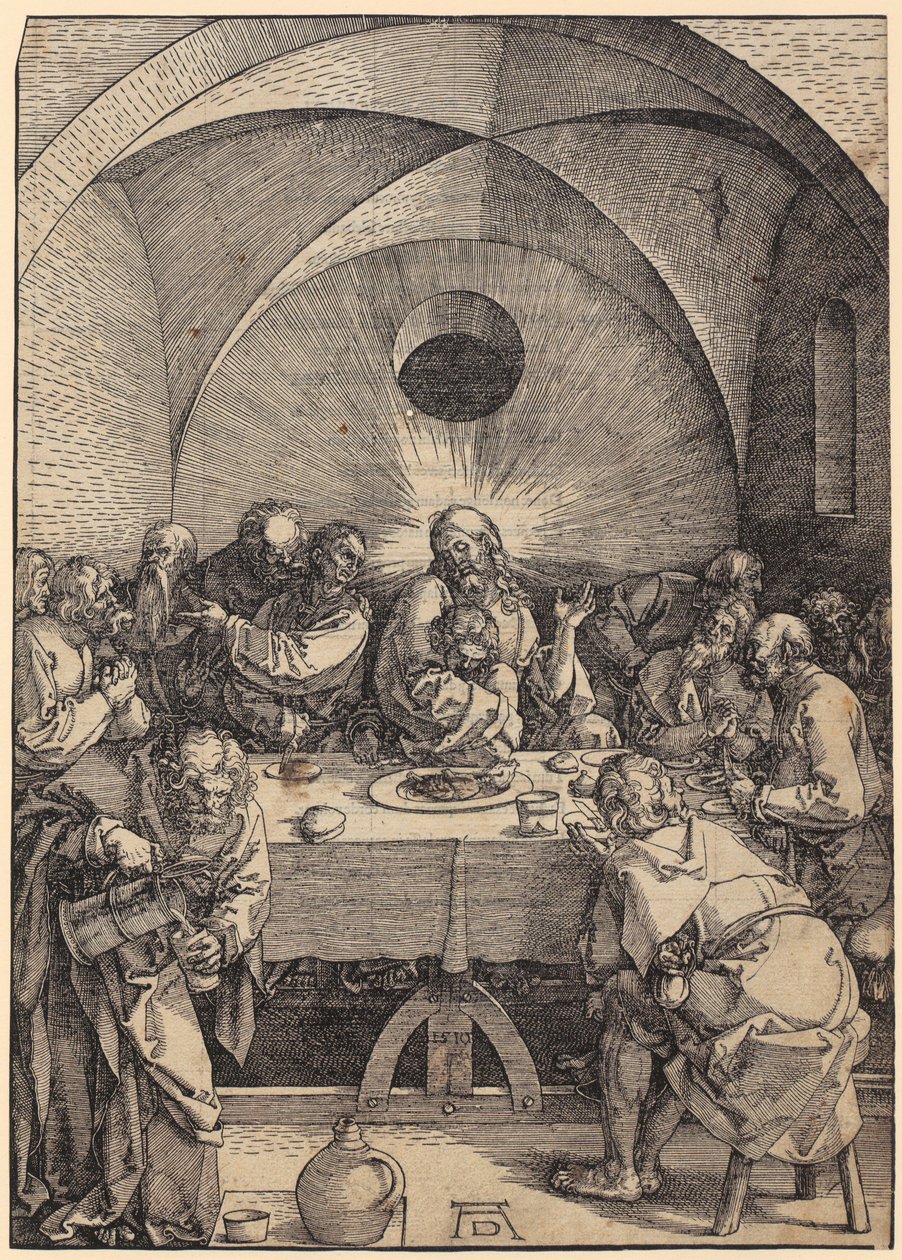 La Cène, feuille n° 2 de la série « La Grande Passion » - Albrecht Dürer