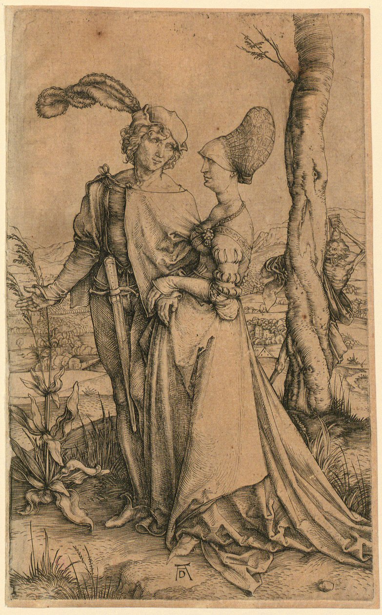 Les amoureux et la mort - Albrecht Dürer