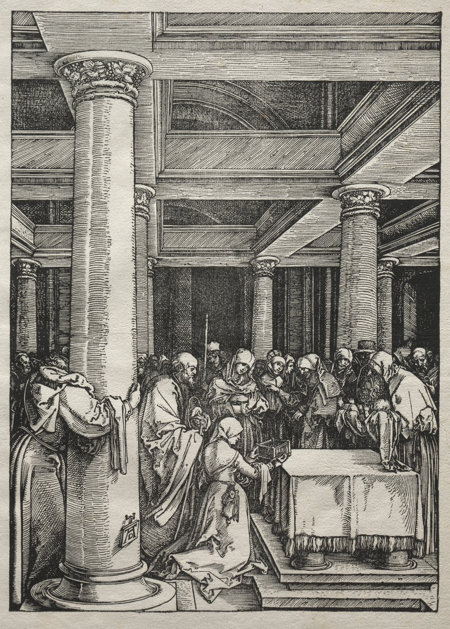 Vie de la Vierge : Présentation de Jésus au Temple - Albrecht Dürer