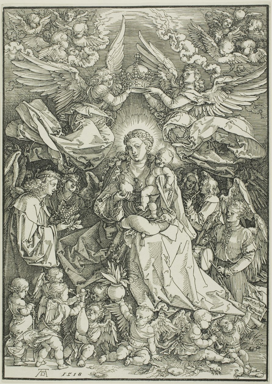 Madonna Reine des Anges - Albrecht Dürer