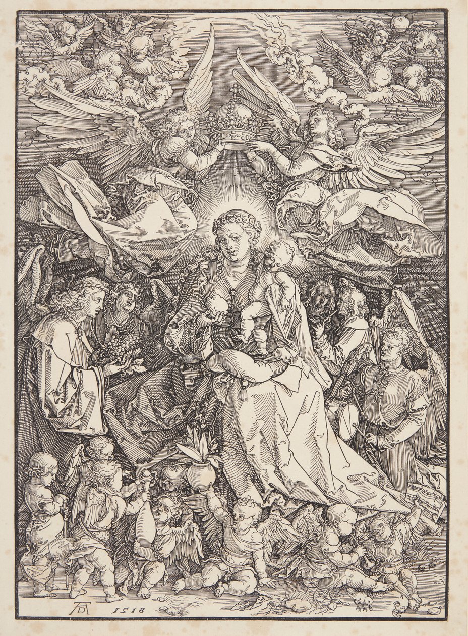 Madonna Reine des anges - Albrecht Dürer