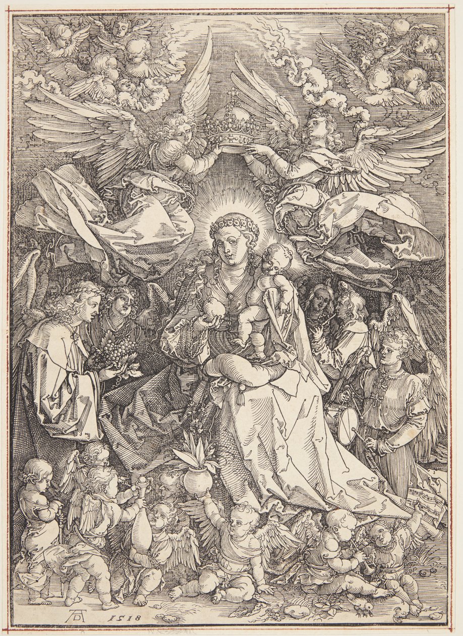 Madonna Reine des anges - Albrecht Dürer