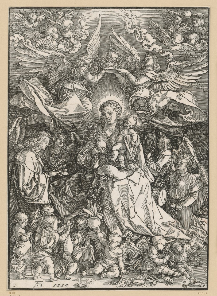 Marie, reine des anges - Albrecht Dürer