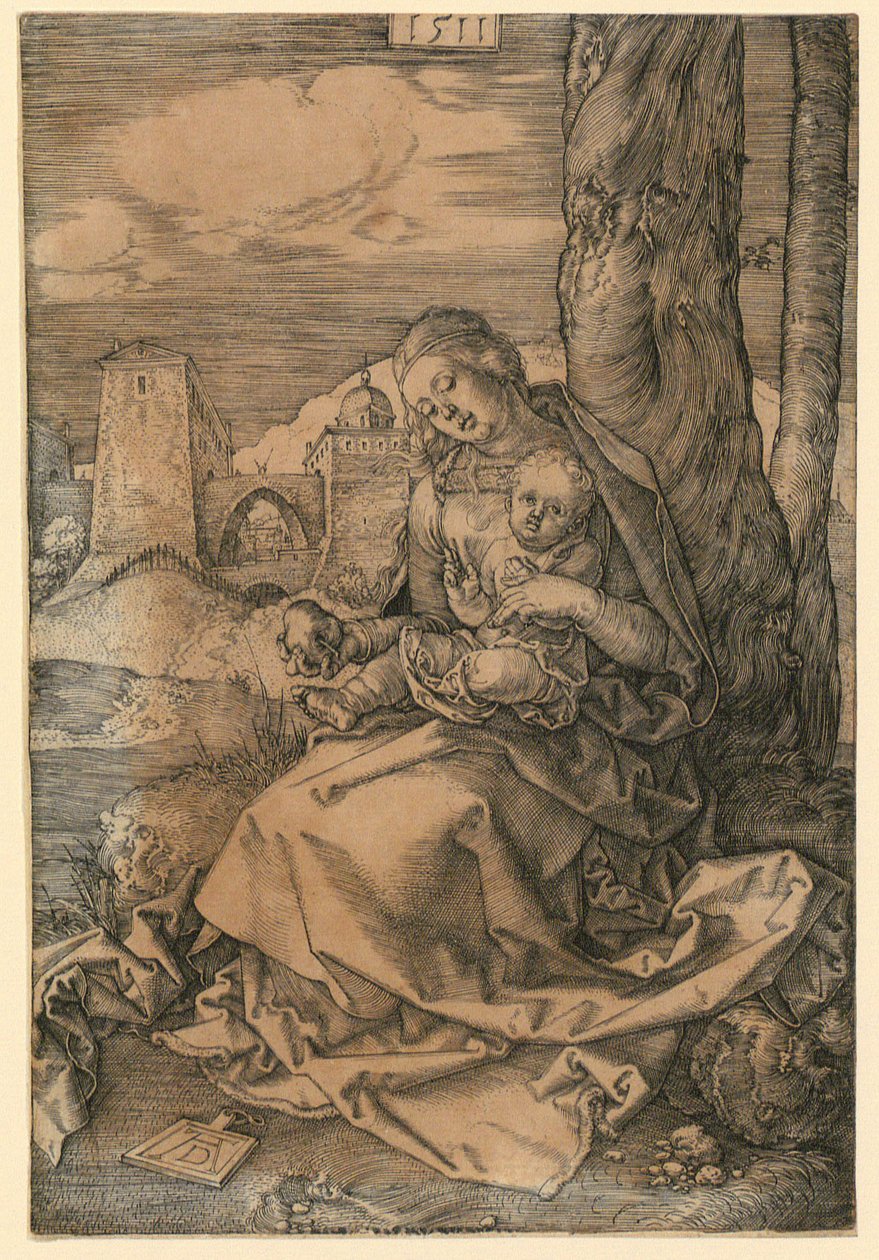 Marie et la poire - Albrecht Dürer