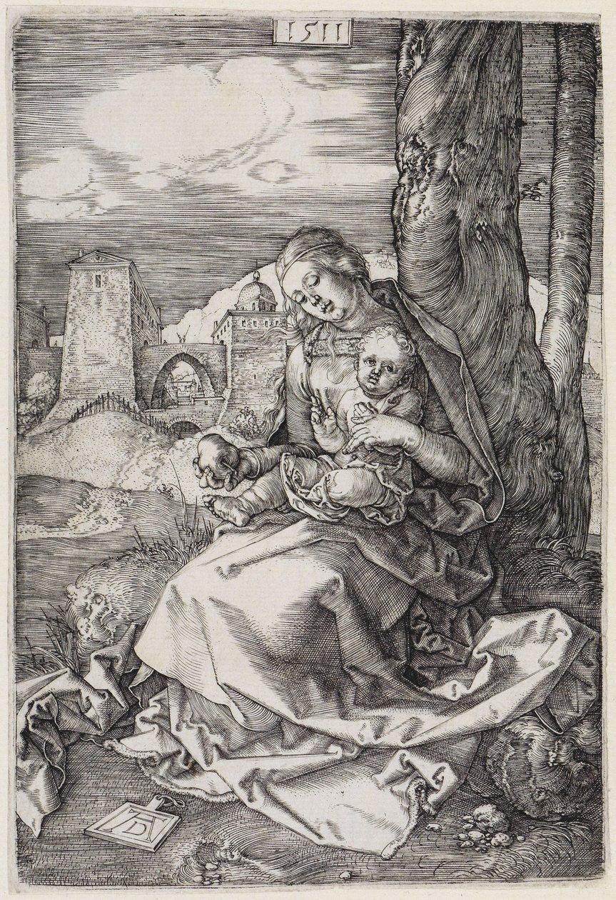 Marie et la poire - Albrecht Dürer