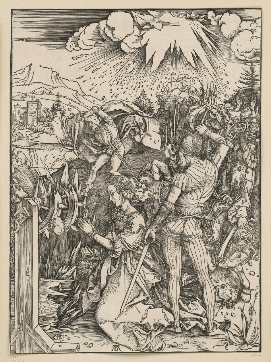 Martyre de sainte Catherine - Albrecht Dürer