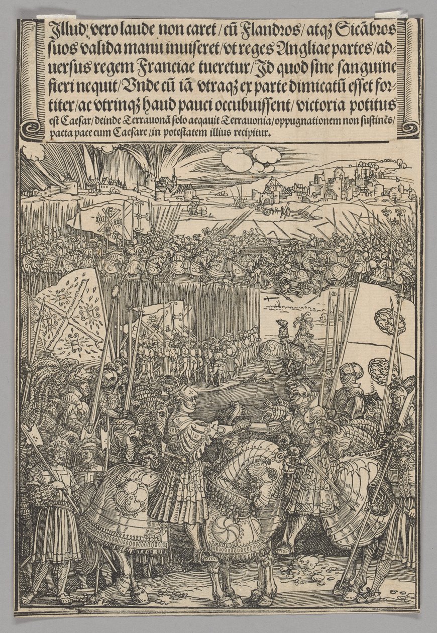 Maximilien et Henri VIII d