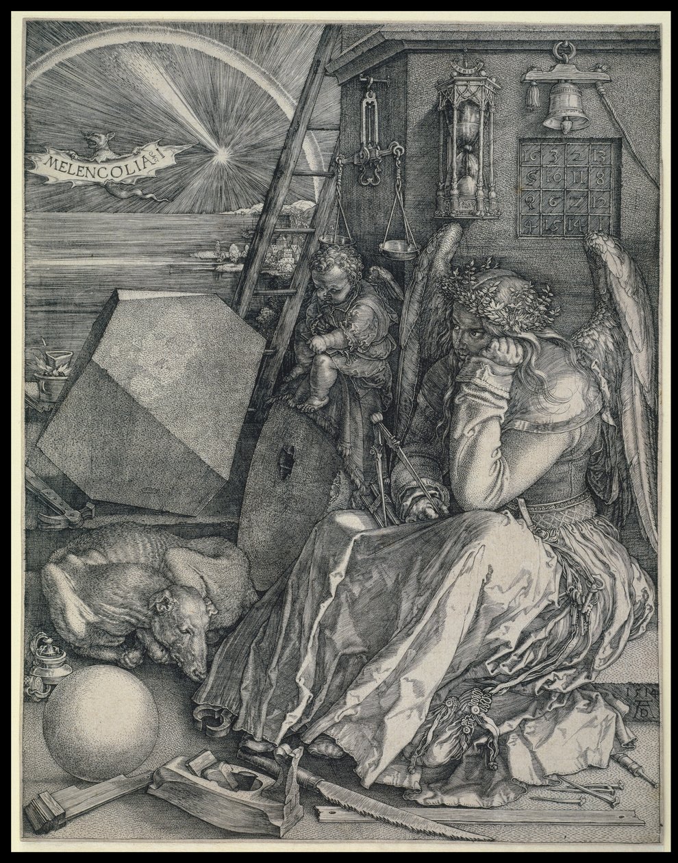 Melencolia I (La mélancolie) - Albrecht Dürer
