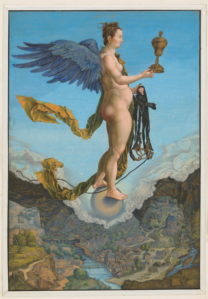 Némésis (La grande fortune) - Albrecht Dürer