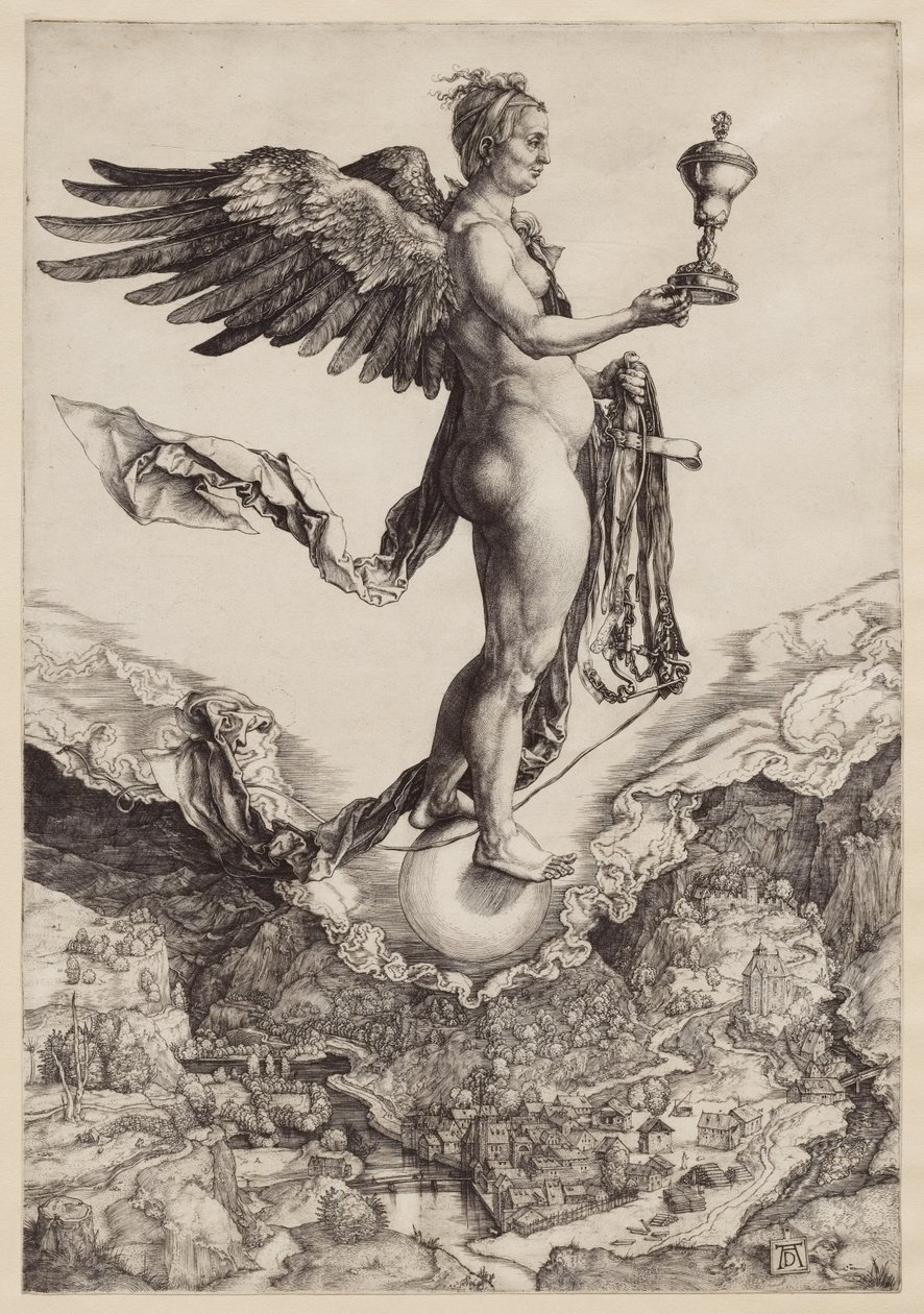 Némésis (La grande fortune) - Albrecht Dürer
