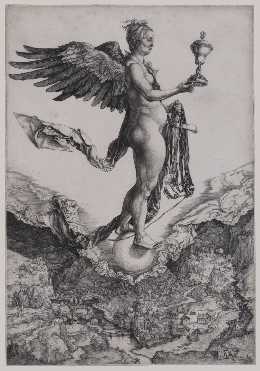 Némésis (La grande fortune) - Albrecht Dürer