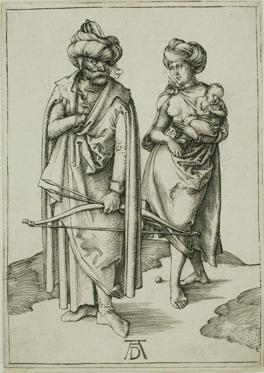 Famille orientale - Albrecht Dürer