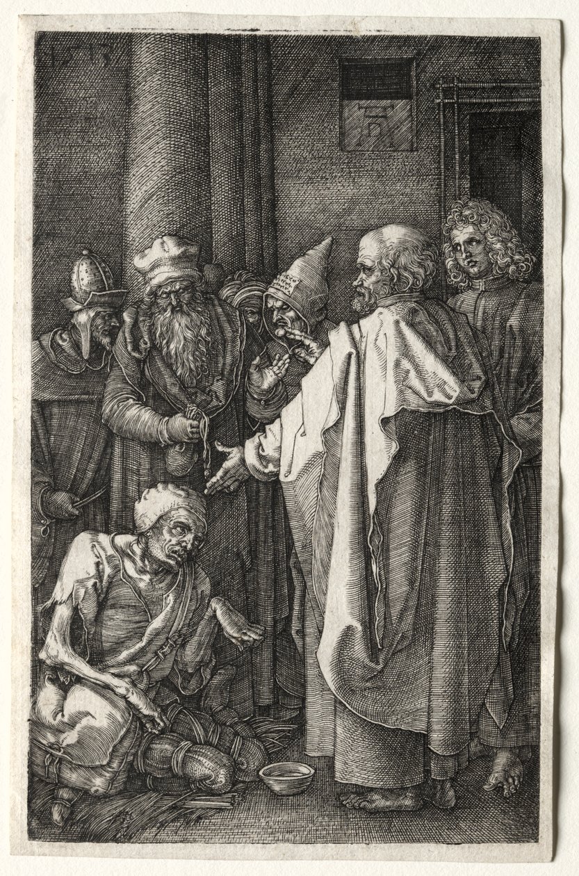 Pierre et Jean guérissant l