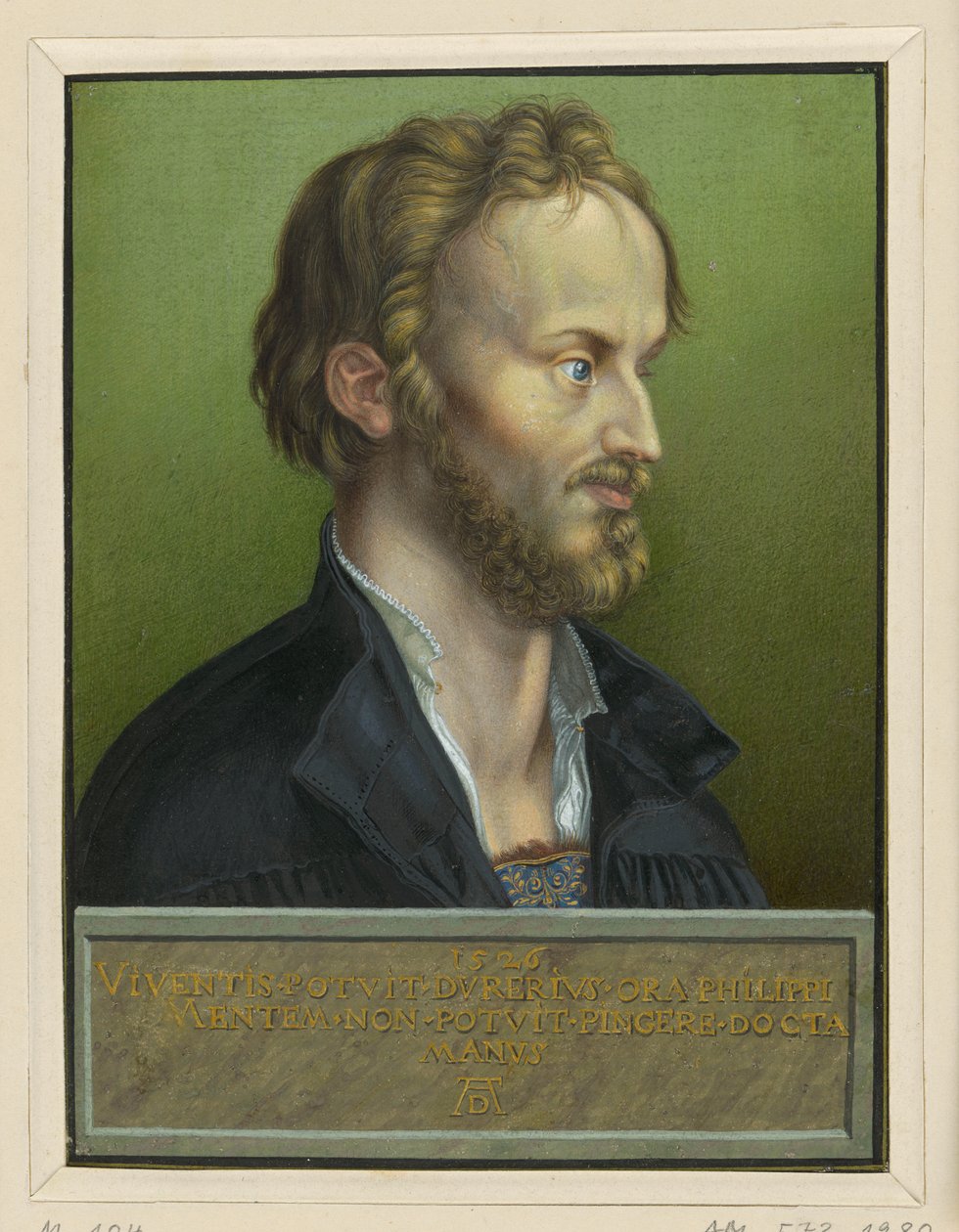 Portrait de Philipp Melanchthon - Albrecht Dürer