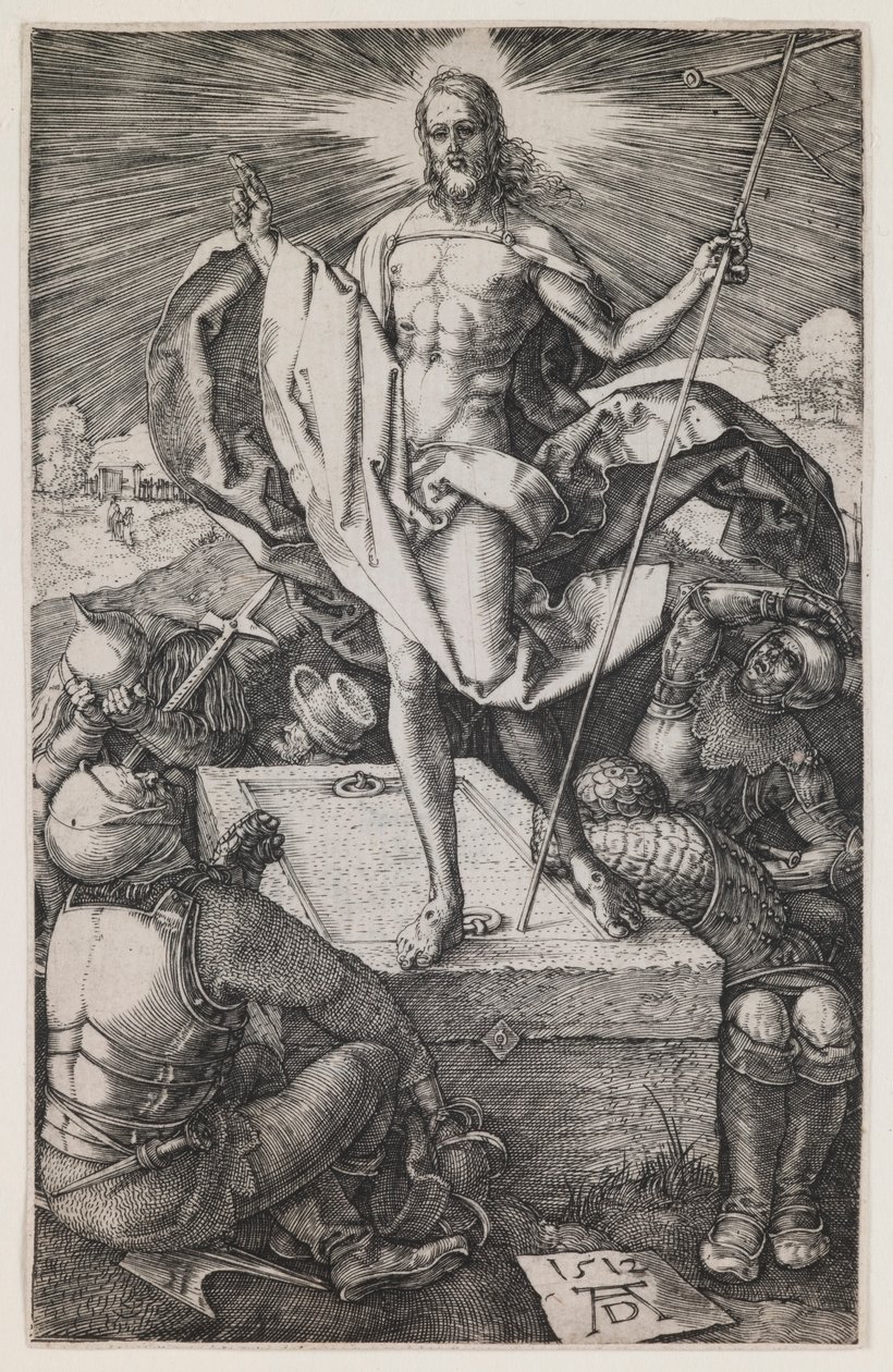 Résurrection, de la série « La Passion Gravée » - Albrecht Dürer