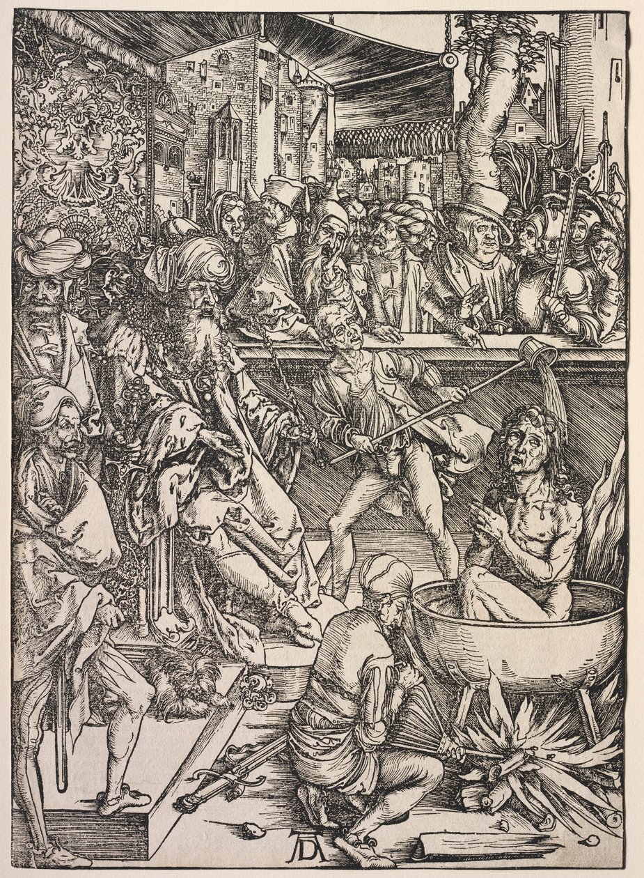 Révélation de Saint Jean : Martyre de Saint Jean - Albrecht Dürer