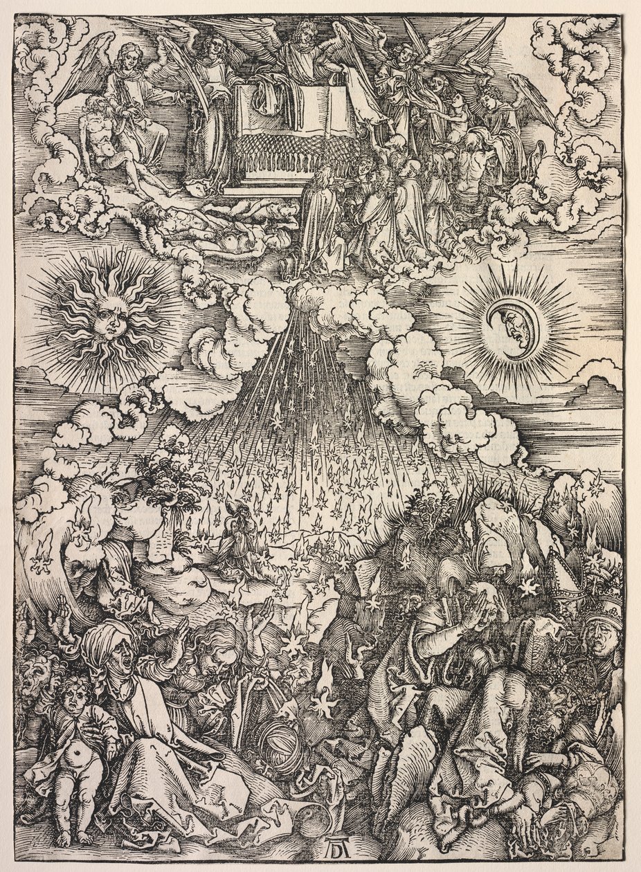 Révélation de Saint Jean : Ouverture du sixième sceau - Albrecht Dürer