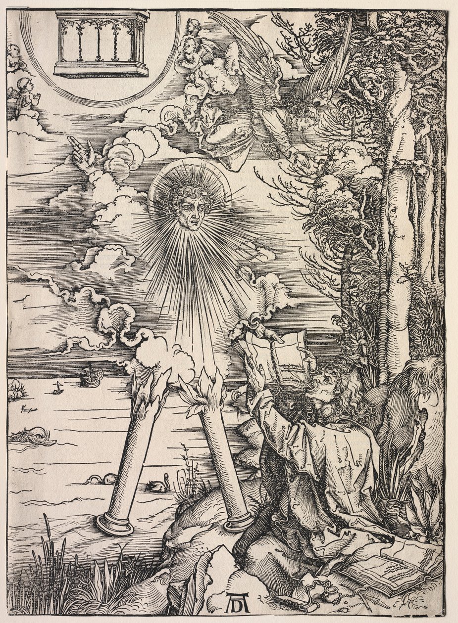 Révélation de Saint Jean : Saint Jean dévorant les livres, 1511 - Albrecht Dürer
