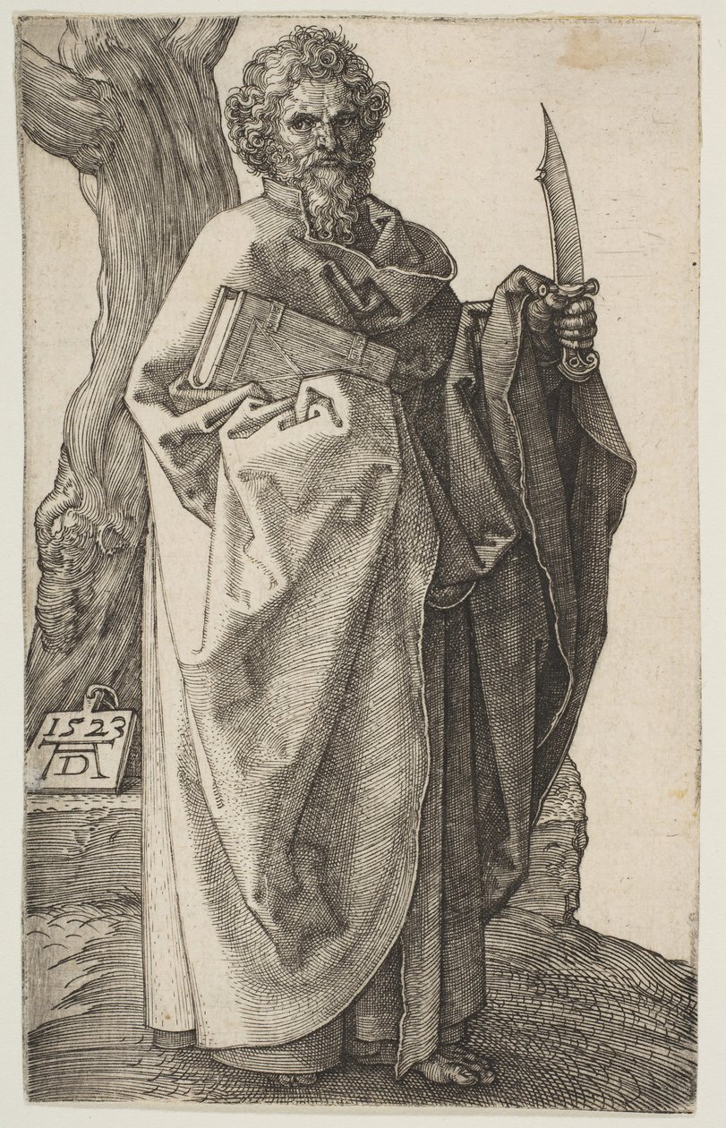 Saint Barthélemy, 1523 - Albrecht Dürer