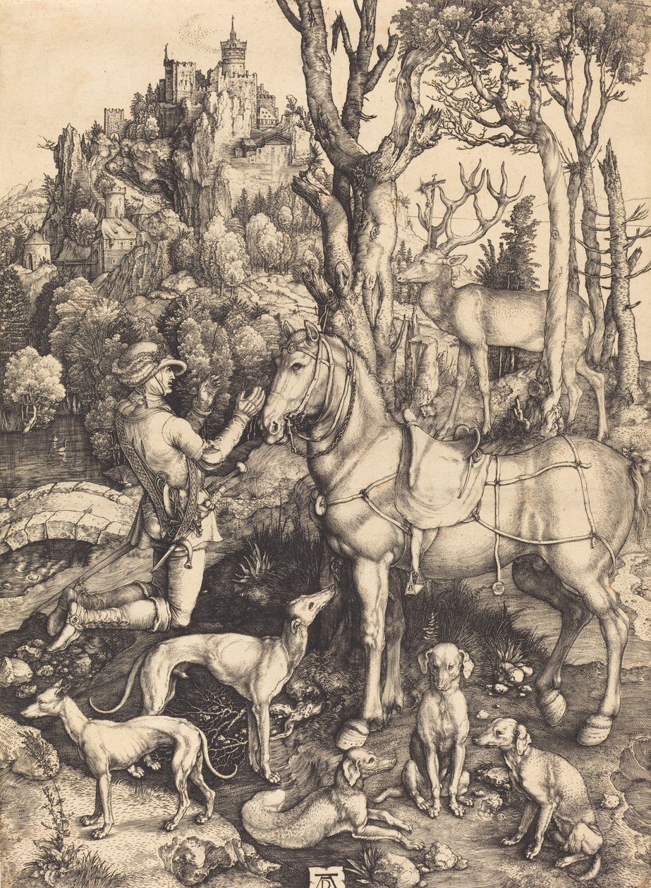 Saint Eustache, c. 1500-1501 - Albrecht Dürer