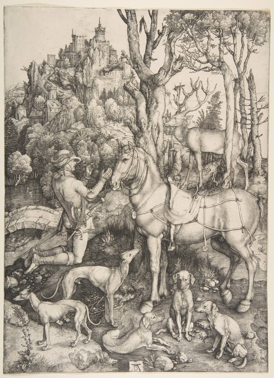 Saint Eustache, vers 1501 - Albrecht Dürer