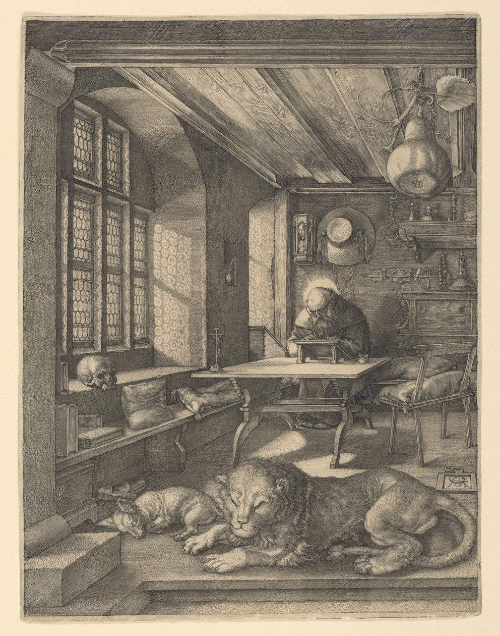 Saint Jérôme dans son cabinet de travail - Albrecht Dürer