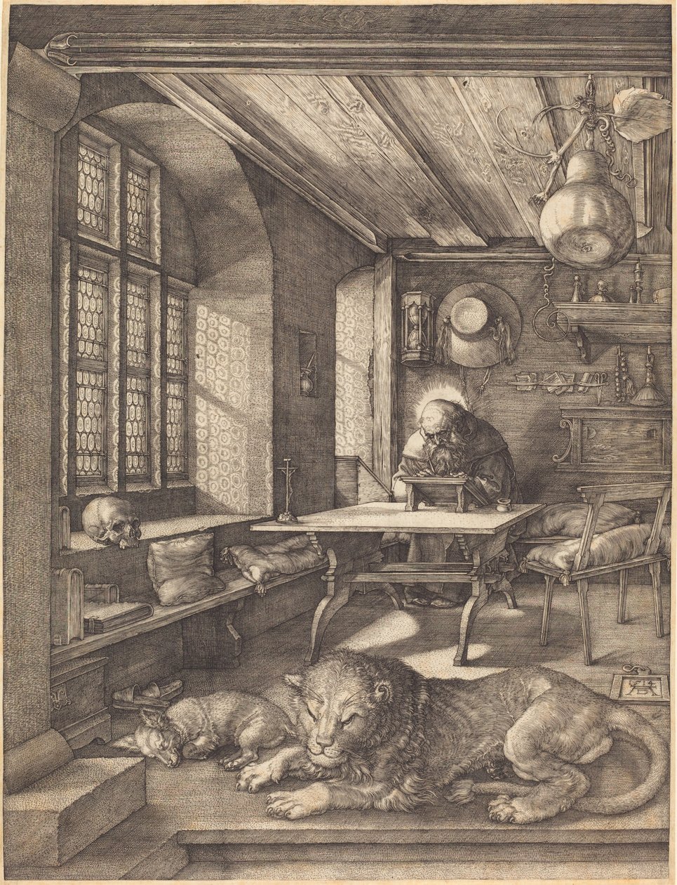 Saint Jérôme dans son étude - Albrecht Dürer