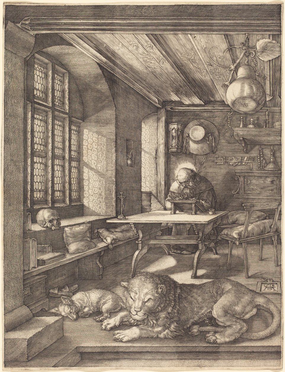Saint Jérôme dans son étude - Albrecht Dürer