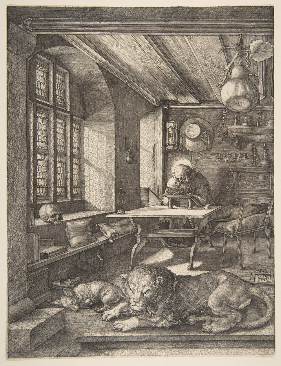 Saint Jérôme dans son étude, 1514 - Albrecht Dürer