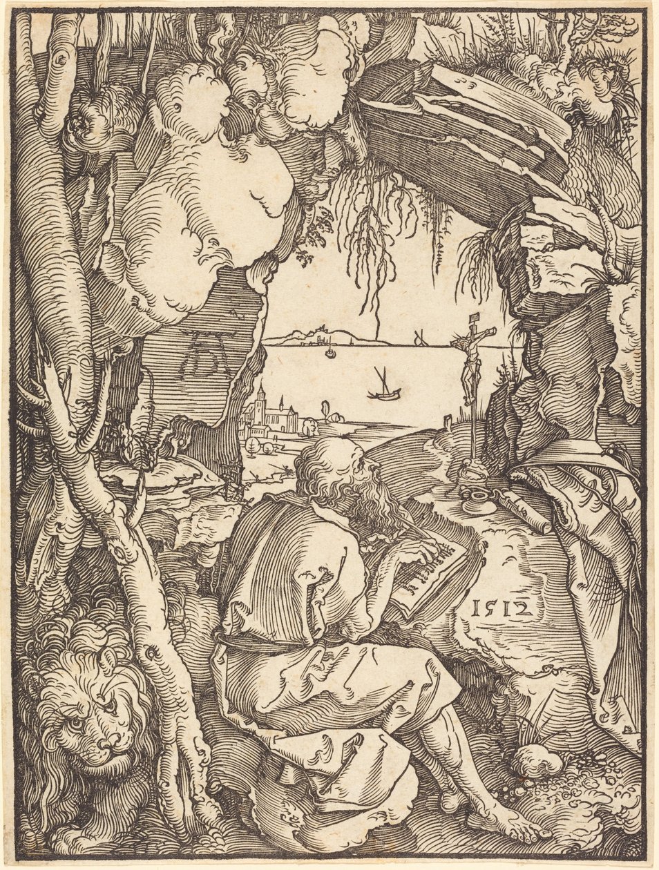 Saint Jérôme dans une grotte - Albrecht Dürer