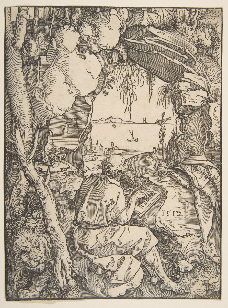 Saint Jérôme dans une grotte - Albrecht Dürer
