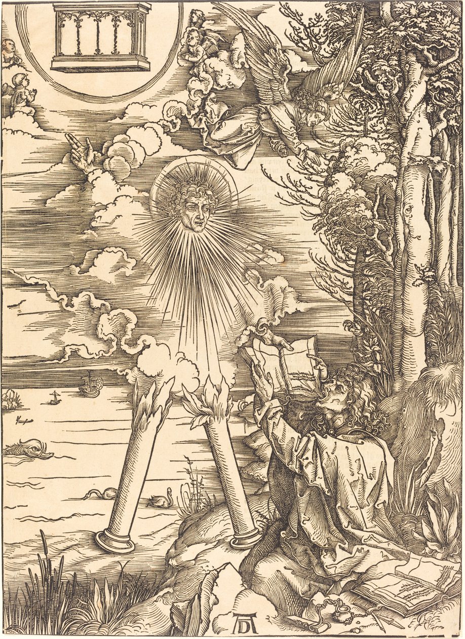 Saint Jean dévorant le livre - Albrecht Dürer