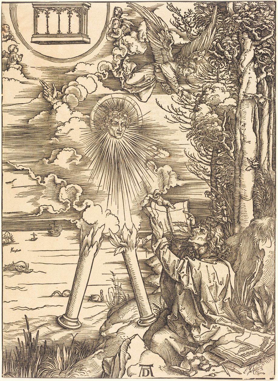 Saint Jean dévorant le livre - Albrecht Dürer
