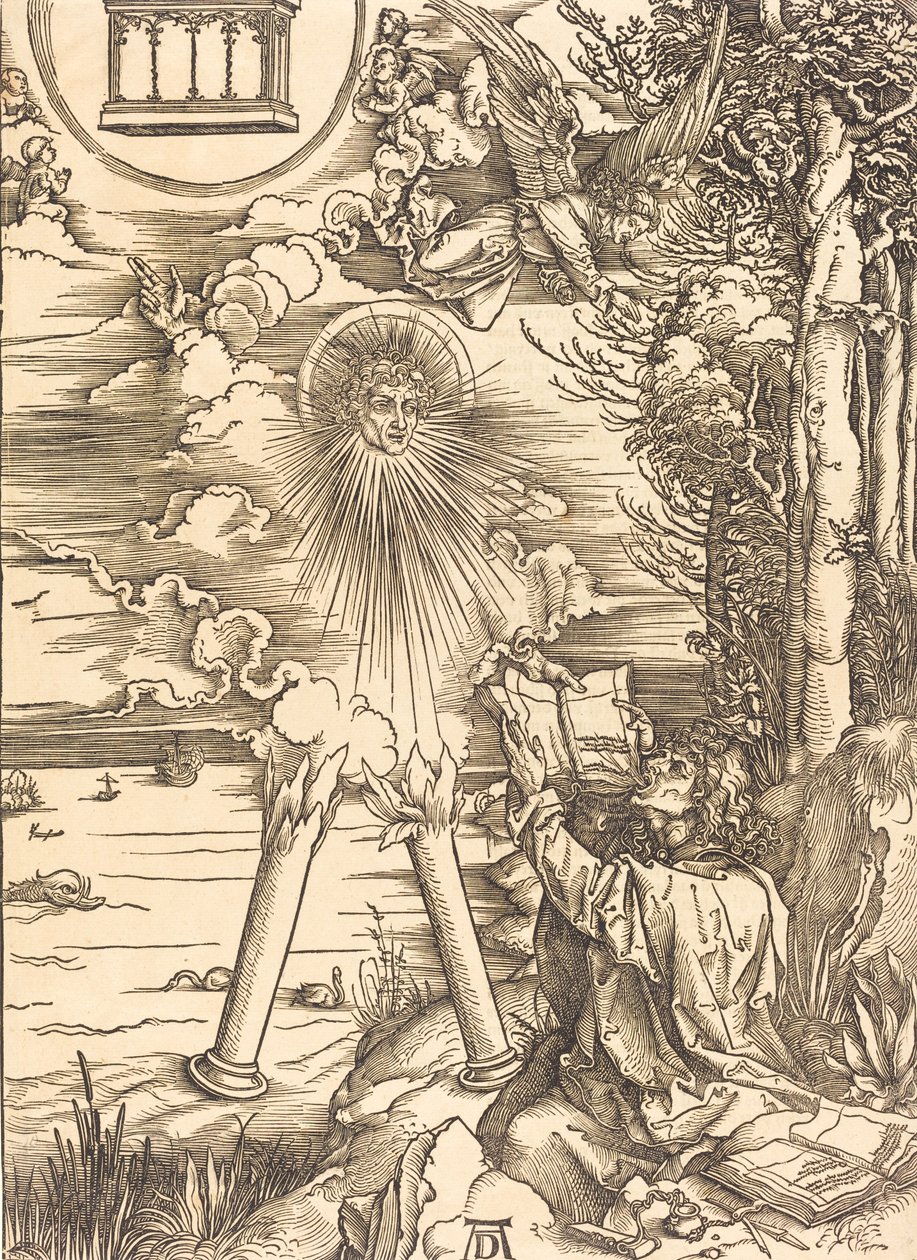 Saint Jean dévorant le livre, probablement vers 1496-1498 - Albrecht Dürer