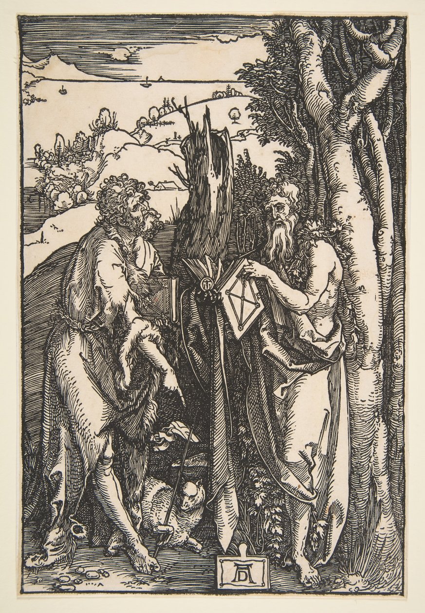Saint Jean-Baptiste et Saint Onuphre - Albrecht Dürer