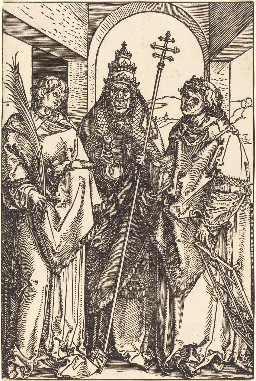 Saints Étienne, Sixte et Laurent - Albrecht Dürer
