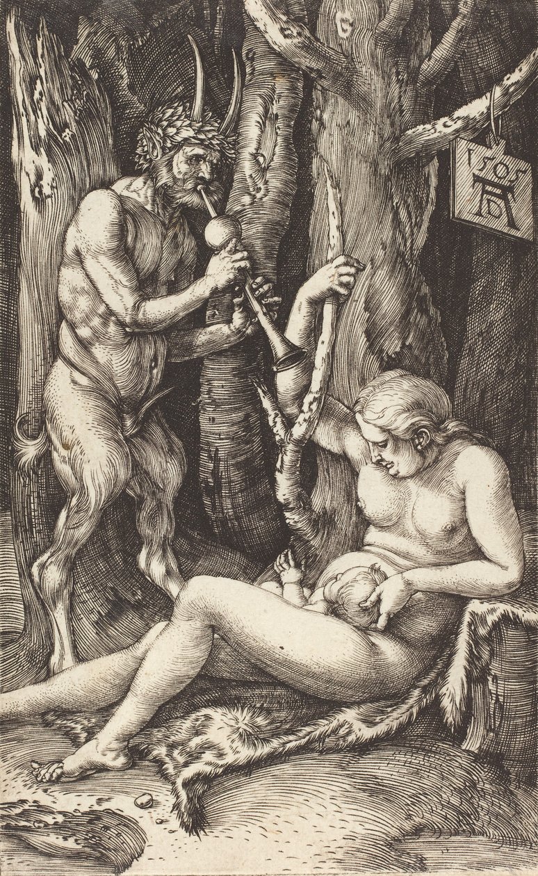 Famille de satyres, 1505 - Albrecht Dürer