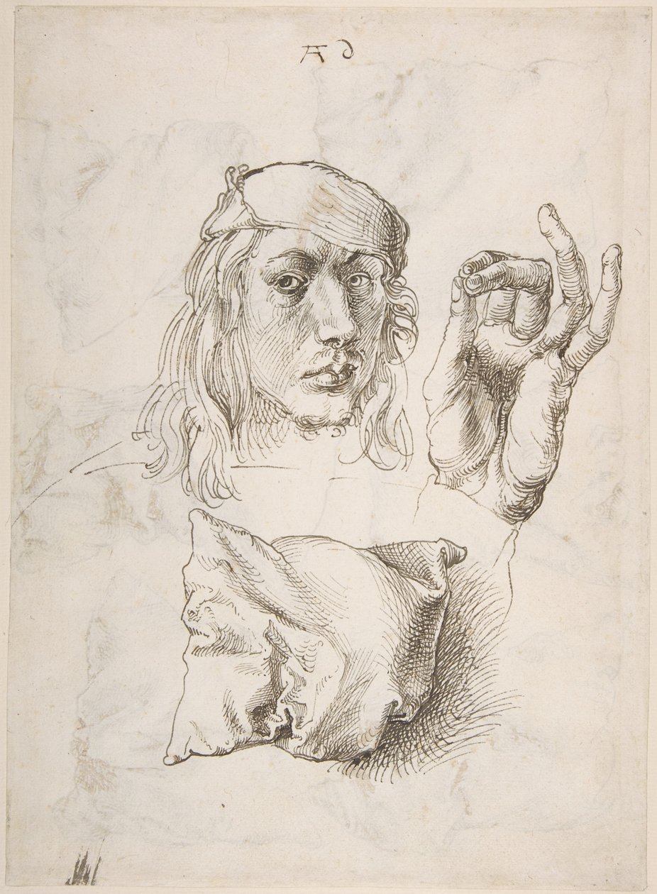 Autoportrait, étude d