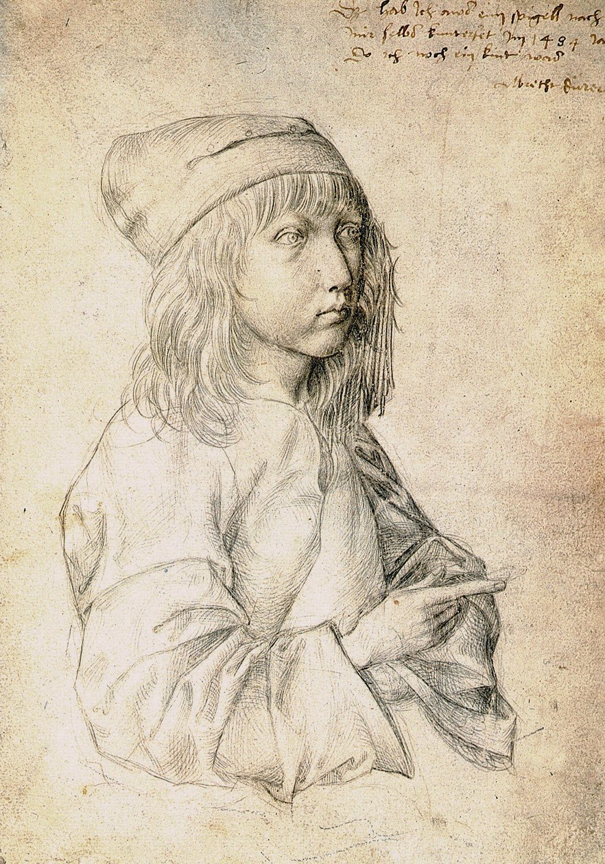 Autoportrait à treize ans - Albrecht Dürer