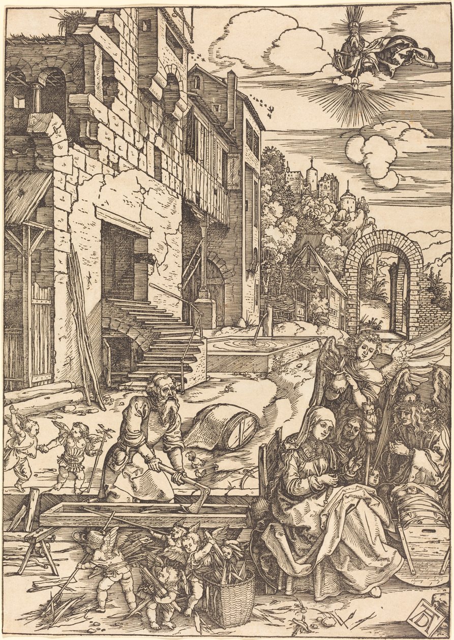 Séjour de la Sainte Famille en Égypte - Albrecht Dürer