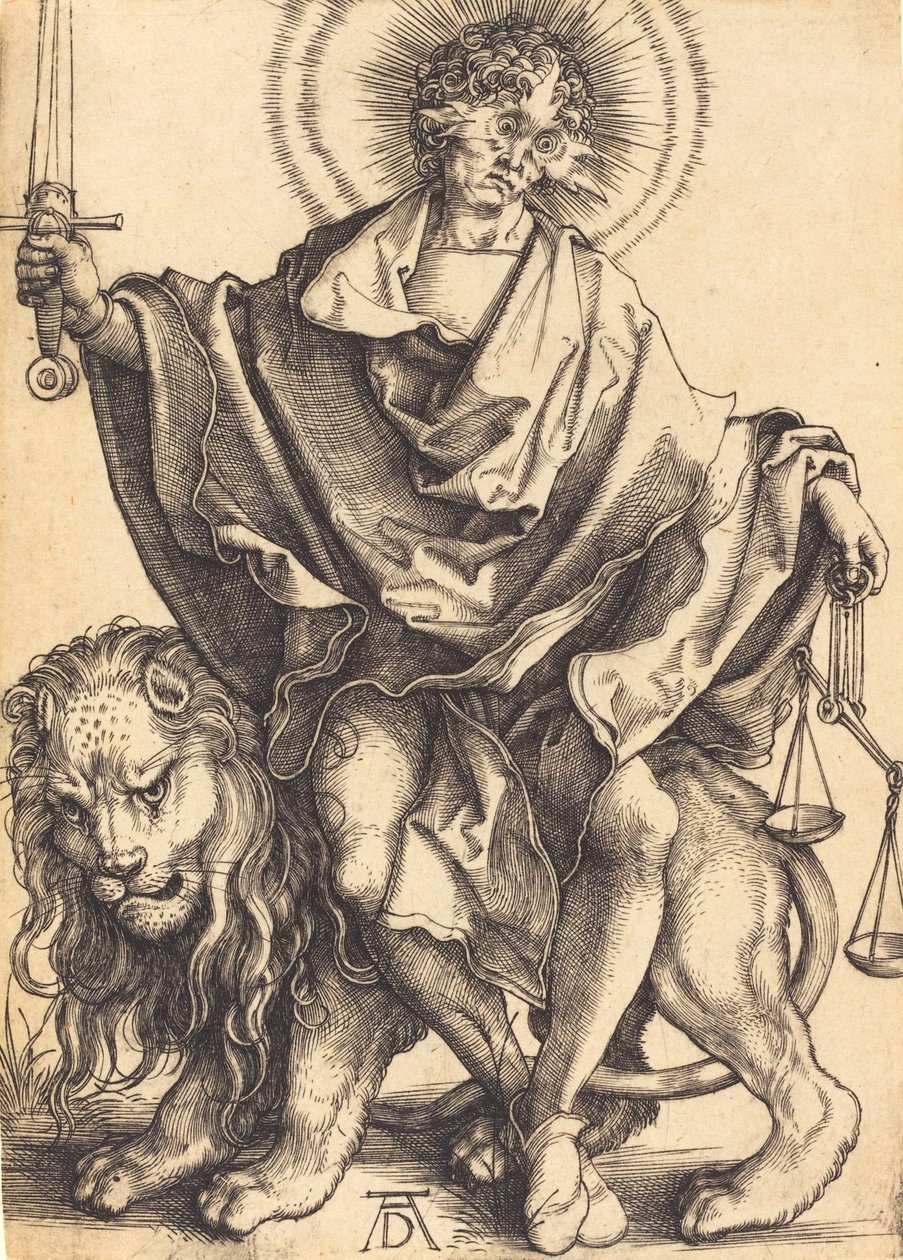 Sol Iustitiae Soleil de justice, vers 1499-1500 - Albrecht Dürer