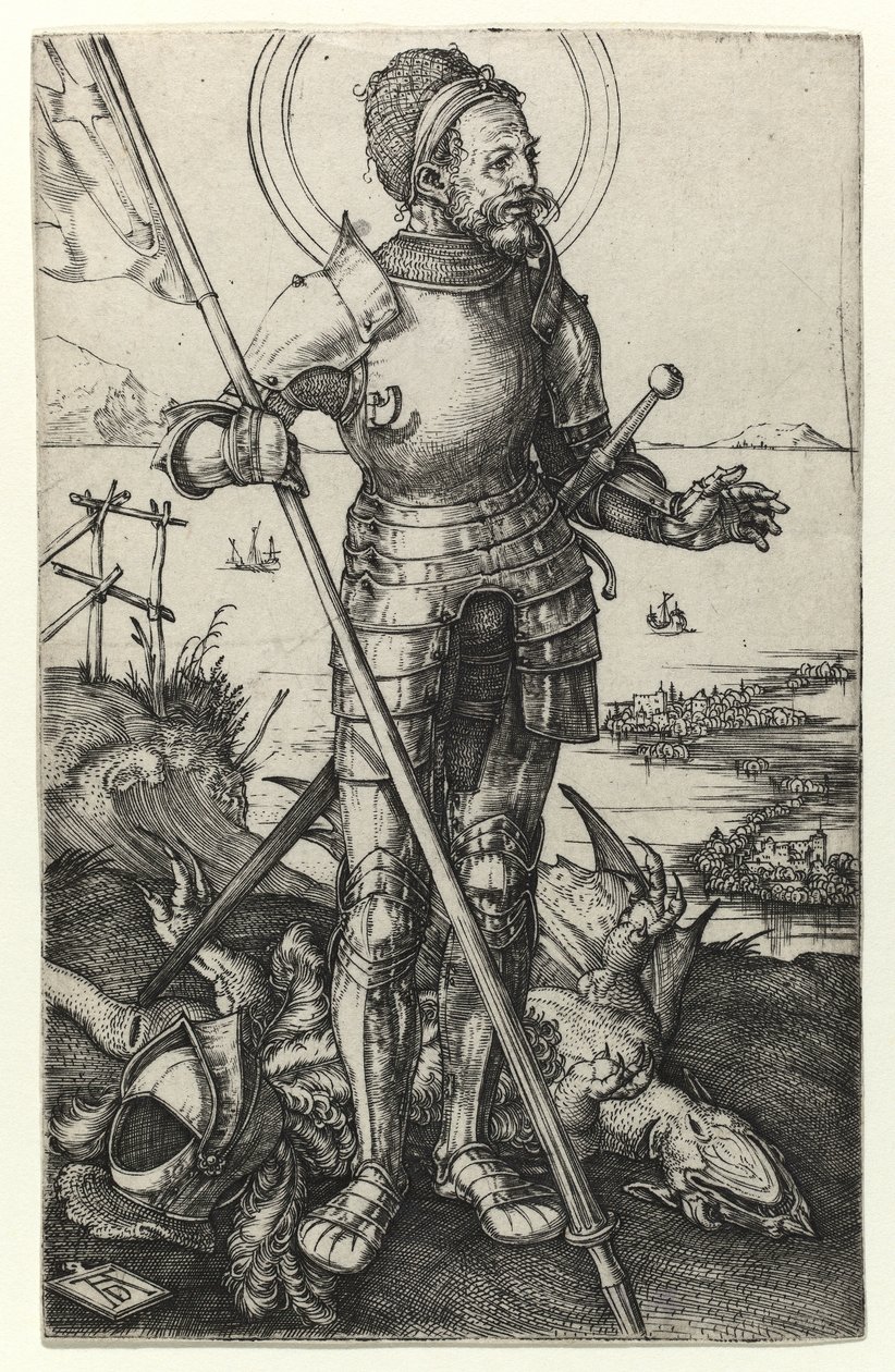 Saint Georges debout - Albrecht Dürer