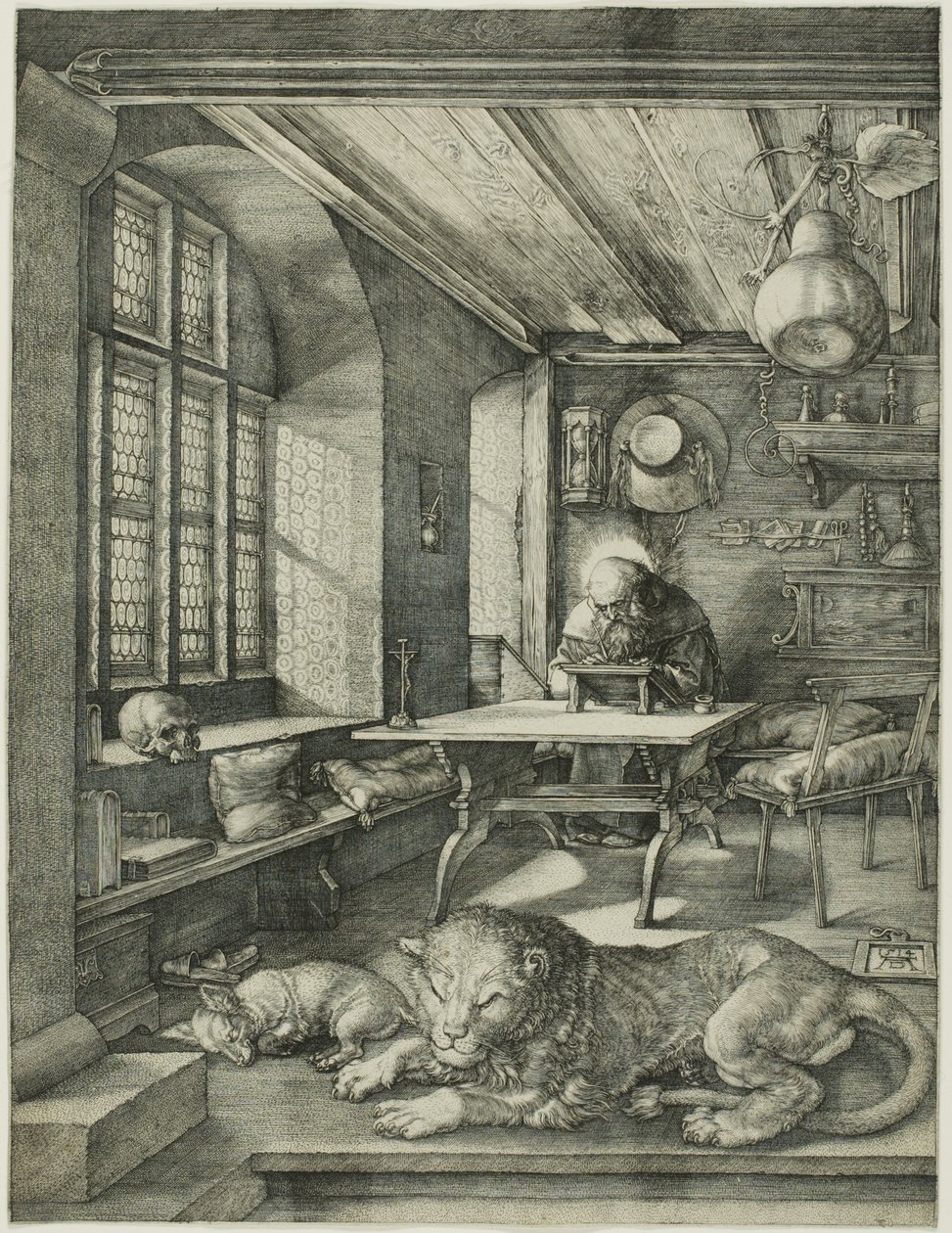Saint Jérôme dans son étude - Albrecht Dürer