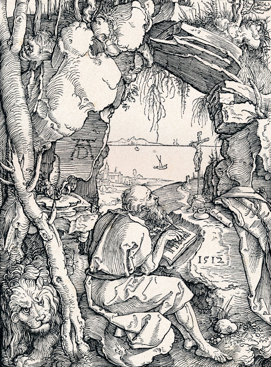 Saint Jérôme dans une grotte, 1512 - Albrecht Dürer