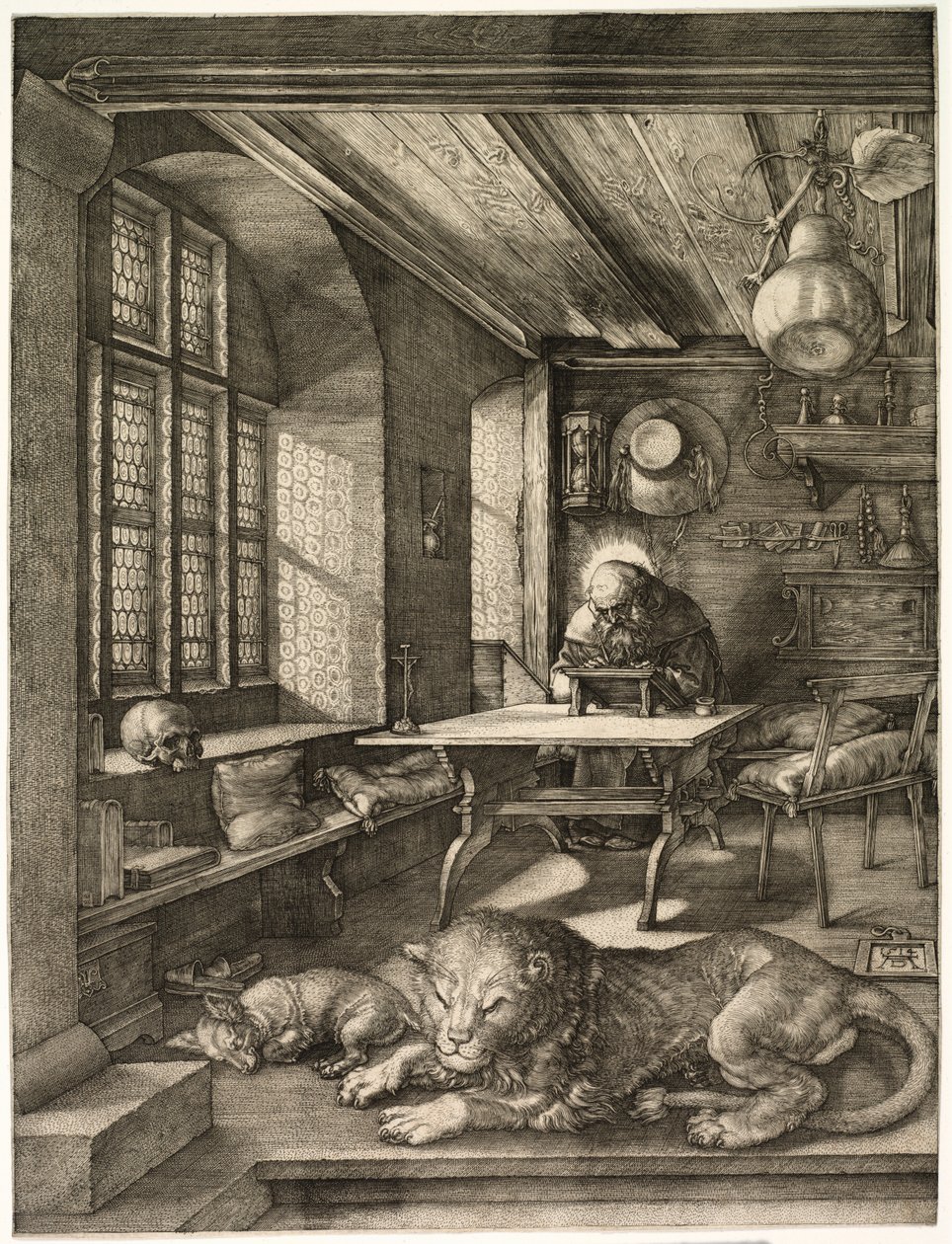 Saint Jérôme dans son étude - Albrecht Dürer