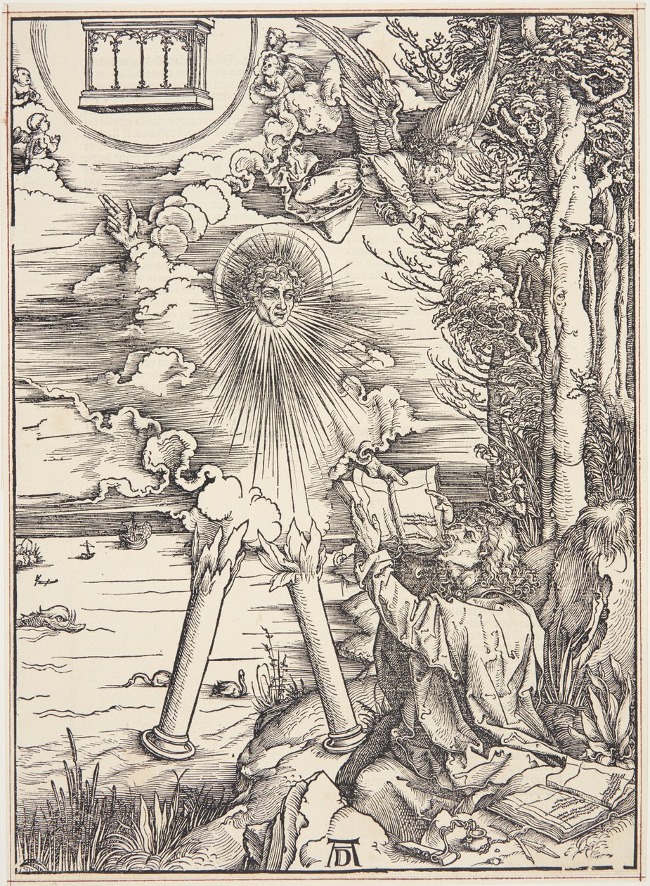 Saint Jean dévorant le livre - Albrecht Dürer