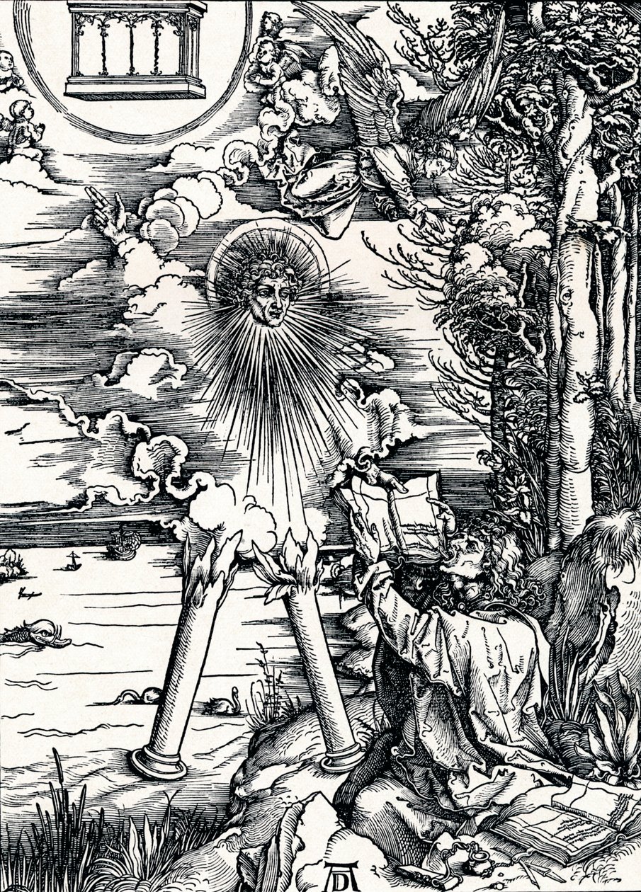 Saint Jean dévorant le livre, 1498 - Albrecht Dürer