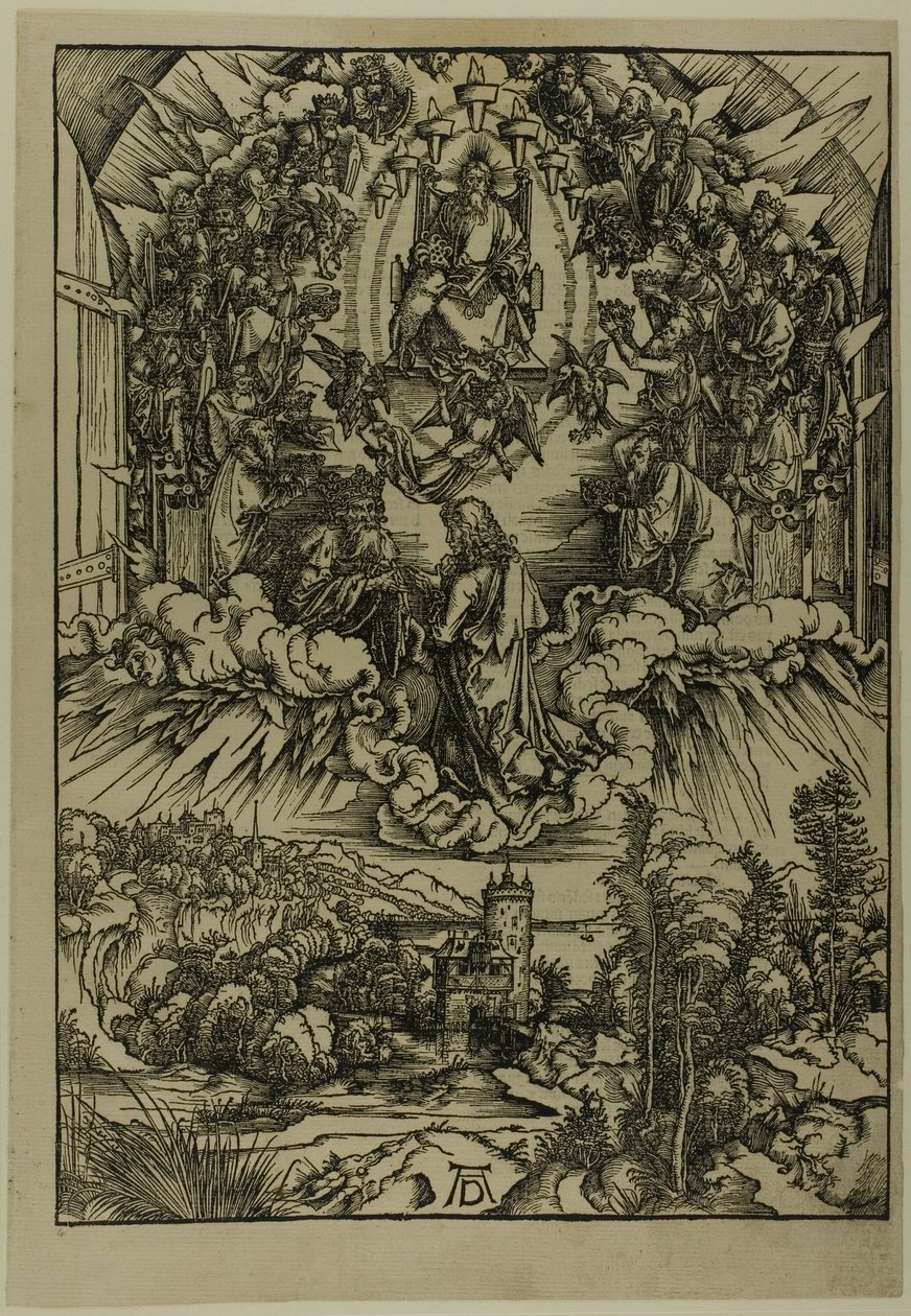 Saint Jean devant Dieu et les Anciens, de L