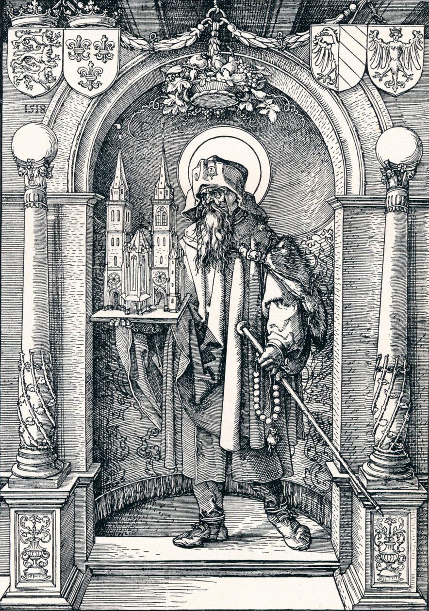 Saint Sebaldus dans la niche, 1518 1906 - Albrecht Dürer